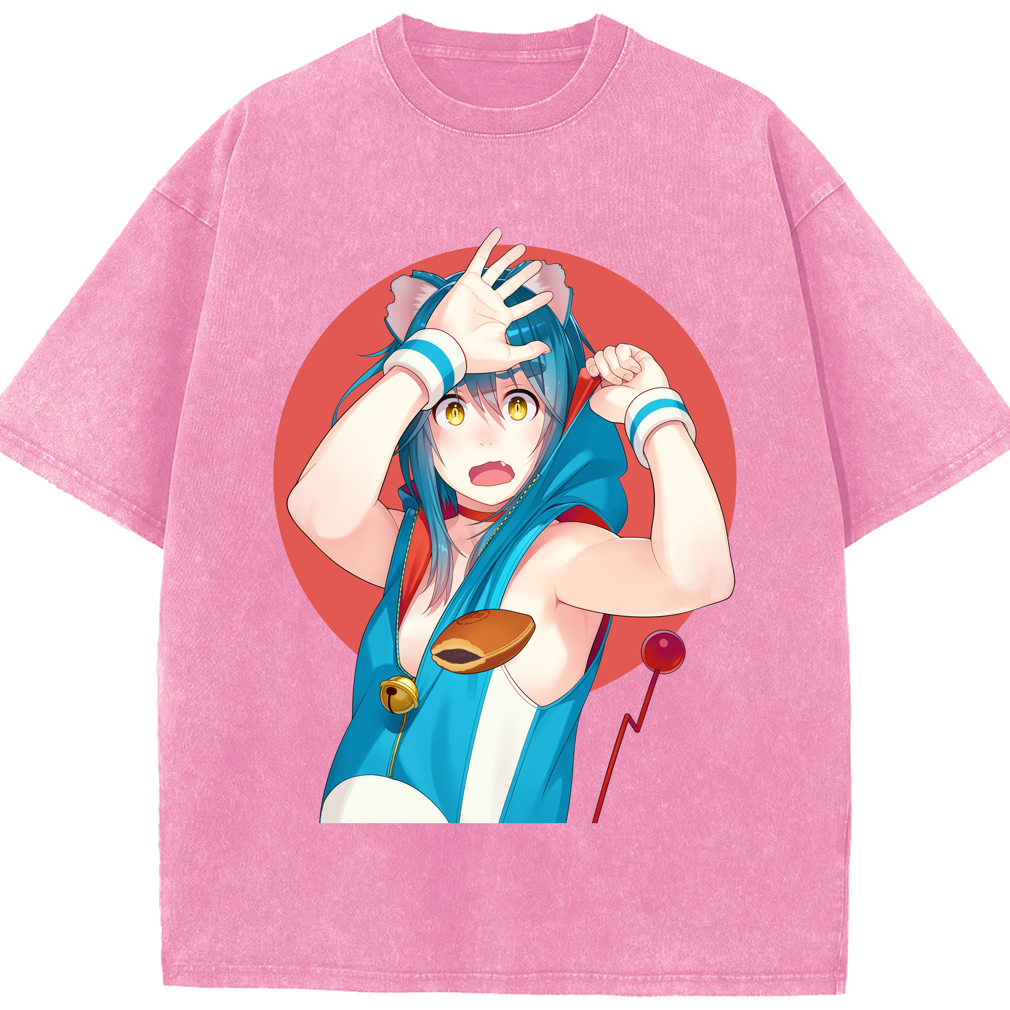 （画像用） ドラえもん Doraemon 綿100% ヴィンテージ風 半袖Tシャツ（フロントプリント）